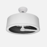 Ventilador Dc Tatiana 110w Blanco/mad.Negra 3 Aspas 62d
