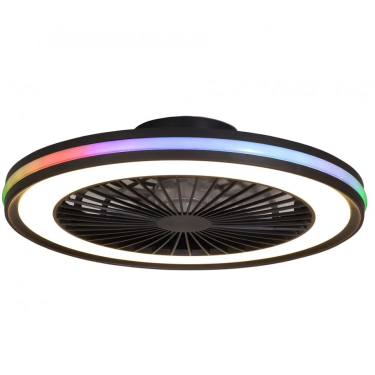 Ventilador de techo LED 40/60W + RGB Gamer motor DC dimmable - Enrique  Iluminación