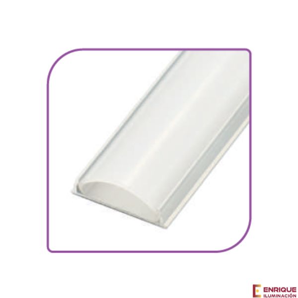 Perfil LED flexible de superficie de 17,4 mm x 5,8 mm