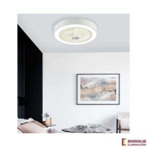 Ventilador de techo Benidorm GV LED- Blanco/Oro
