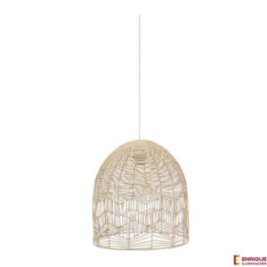 Colgante de techo Mumbai natural rattan Ineslam