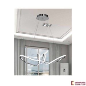 Lámpara de techo Line LED 80W 4000K cromo GV