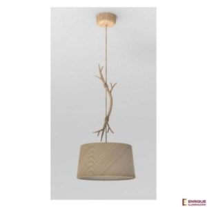 Lámpara de techo ramas de arbol 1 luz SABINA mantra