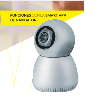 Cámara vigilancia WIFI para casa Navigator Smart Home