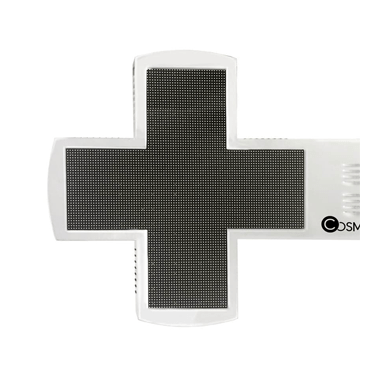 Cartel cruz de farmacia led con protección aluminio de COSMI