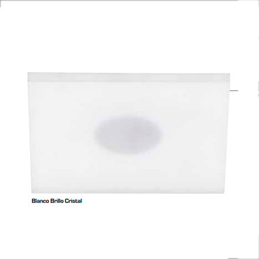 Foco de techo empotrable Metacrilato – Mantra – Downlight blanco LED  3000K/4000K, 9 cm
