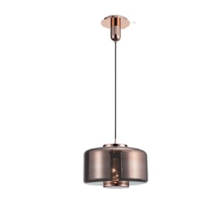 Lámpara estilo industrial de cristal grande Jarras de Mantra