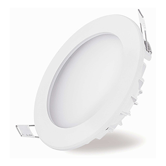 Downlight empotrable aluminio blanco LED 8/24W 4000K