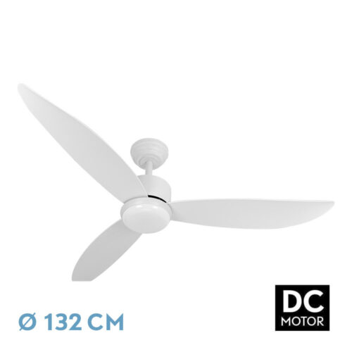 ventilador dc genil 24w blanco 3asp 6vel 132d 2424 lm 3000 4000 6500k remoto tempor memoria