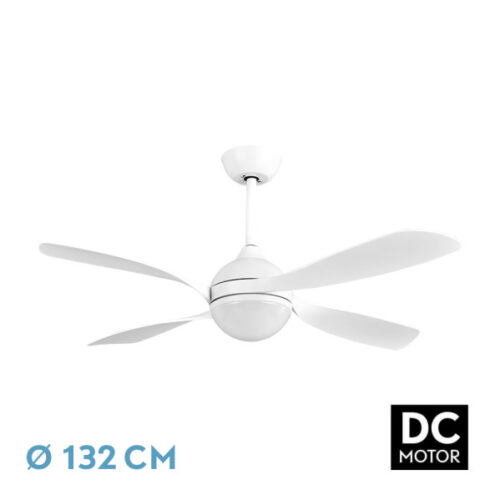 ventilador dc livorno 30w 3250lm blanco 4asp 3000k 4500k 6000k remoto tempor memori