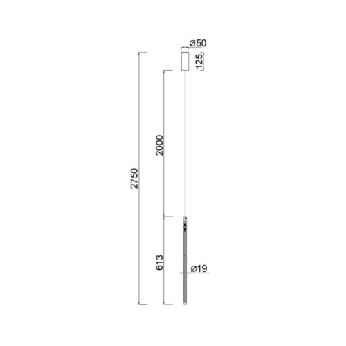 mantra torch colgante blanco 360 1