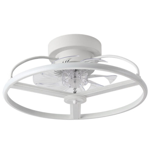 ventilador dc anuska 72w blanco oro 5asp 6vel 70d 6120lm 3col remoto memori r intens tempo 3