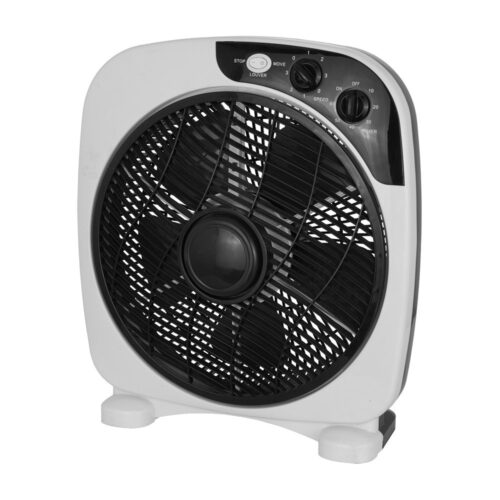 ventilador sobremesa borja 40w blanco negro 3vel 1