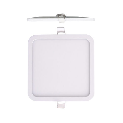 mantra saona downlight led cuadrado 6w 3000k