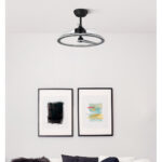 Ventilador 110w Dc Chom Negro 3 Aspas Transp 6Vel. 3 Colores
