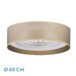 Ventilador Tania 72w Madera Clara 6120lm 5 Aspas 3 colores