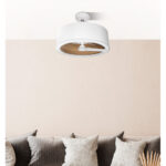 Ventilador Dc Tatiana 110w Blanco/mad.Oscura 3 Aspas 62d
