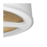 Ventilador Dc Tatiana 110w Blanco/mad.Clara 3 Aspas 62d