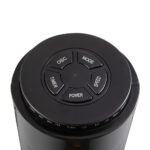 Ventilador De Torre Picaro Negro 3vel 50w C/remoto Temporizador,fijo Y Rotatorio 74x22x22cm