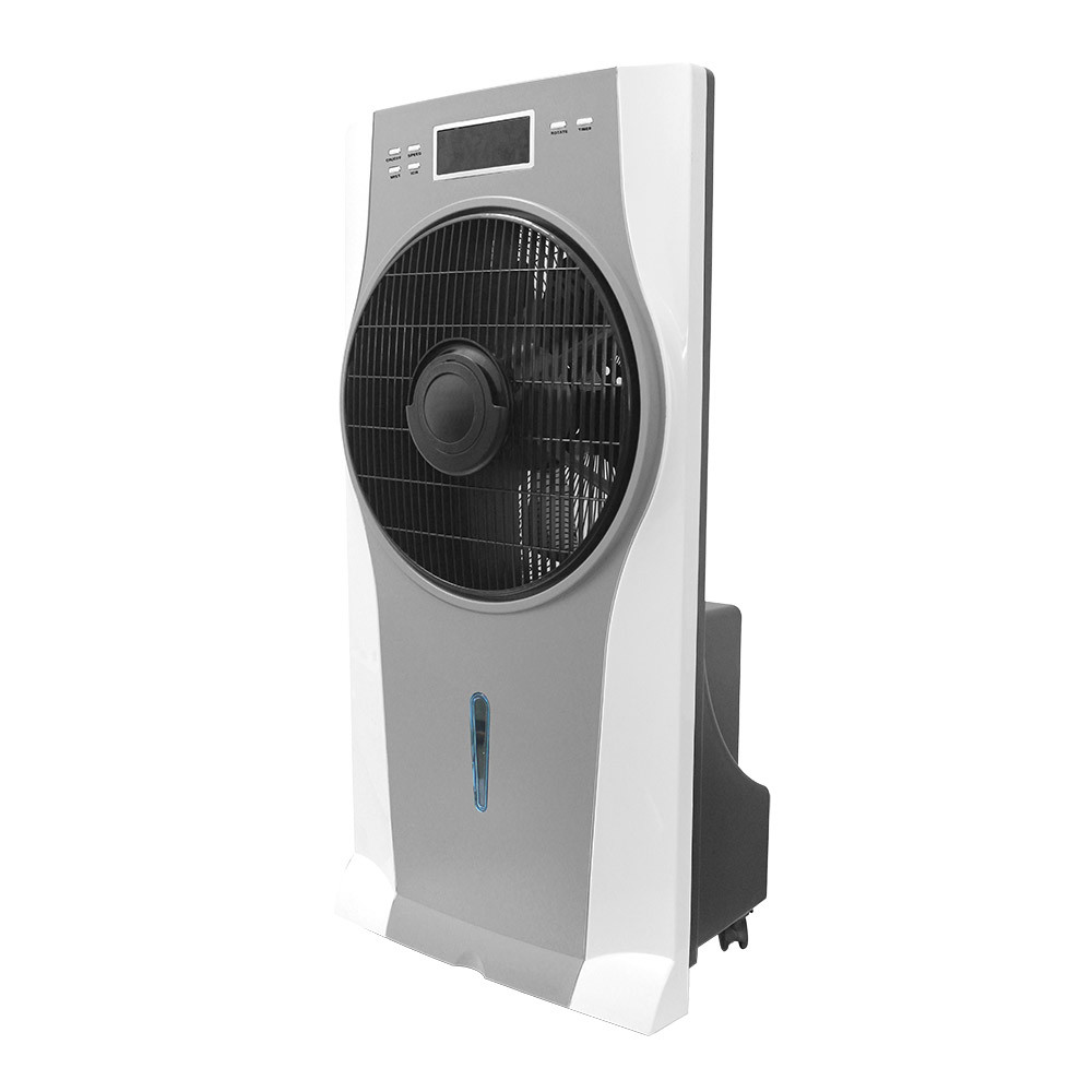 29 Vent.nebulizador De Pie Efeso Bl/gris/neg 3vel 90w 5asp Humidifi.2,5l 79x39,5x25cm Remot,temp