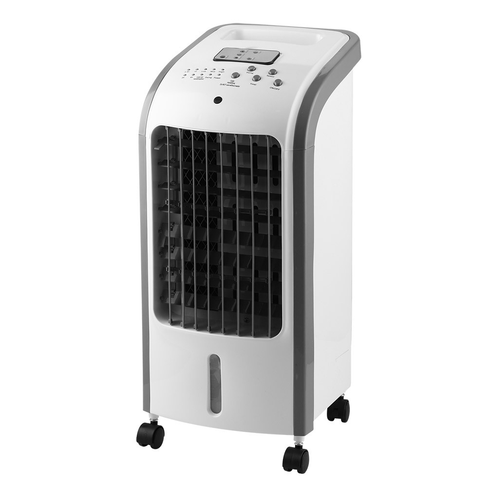 35 Climatizador Evaporativo Nirvana Blanco 80w 3vel 4litros Oscilante,acumulador De Frio,remoto,temporizador