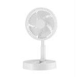 Ventilador DC Portatil Galan Blanco 10w 3vel Bateria Regx20x20cm Plegable+remoto+temporizador
