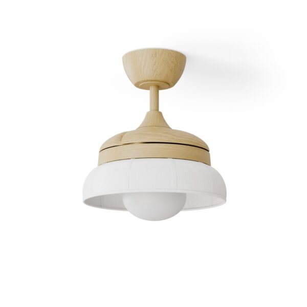 Ventilador de Techo Emma XS Blanco/Madera – Sulion