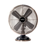 Ventilador Sobremesa Capitolio Negro/cobre 37w 3velocidades 4asp Fijo Y Rotatorio 42x35x27cm