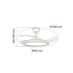 Ventilador de techo