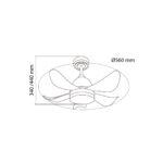 Ventilador de techo