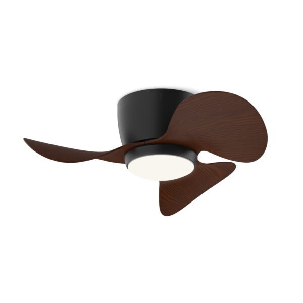 Ventilador MONTY Negro/ Marrón 3 Palas SULION