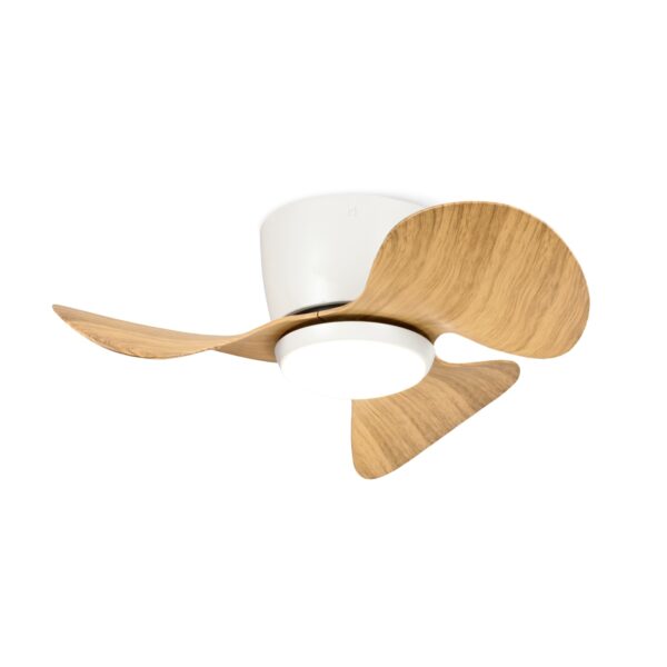 Ventilador MONTY Madera/ Blanco 3 Palas SULION