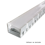Perfil LED flexible de superficie de 30 mm x 20 mm