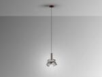 SCARLETT- LAMPARA 1L- PLATA SCHULLER