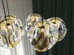 ZARIA-LAMP 13L- NEGRO/ORO/TRANSP D60 DIM SCHULLER - Imagen 2