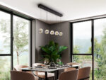 ZARIA- LAMP 5L- NEGRO/ORO/TRANSP DIM SCHULLER - Imagen 2