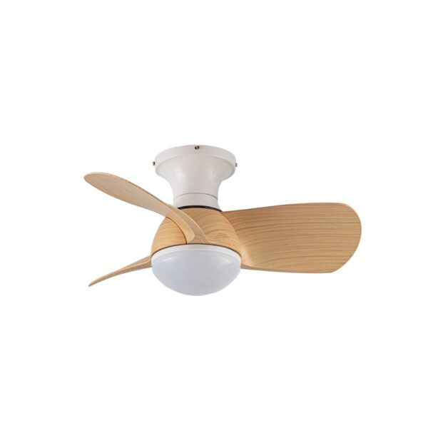 Ventilador de techo de aspas de madera