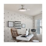 Ventilador de techo aspas plegables