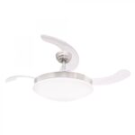 Ventilador de techo DC Louis 35W LED CCT Negro