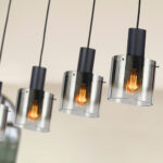I3-VENIZE- LAMPARA 4L NEGRO-SMOKE SCHULLER - Imagen 3