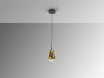 ALEDIS- LAMPARA 1L NEGRO-DORADO SCHULLER - Imagen 4