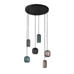 I3-NIMES- LAMPARA 6L NEGRO-COLORES SCHULLER