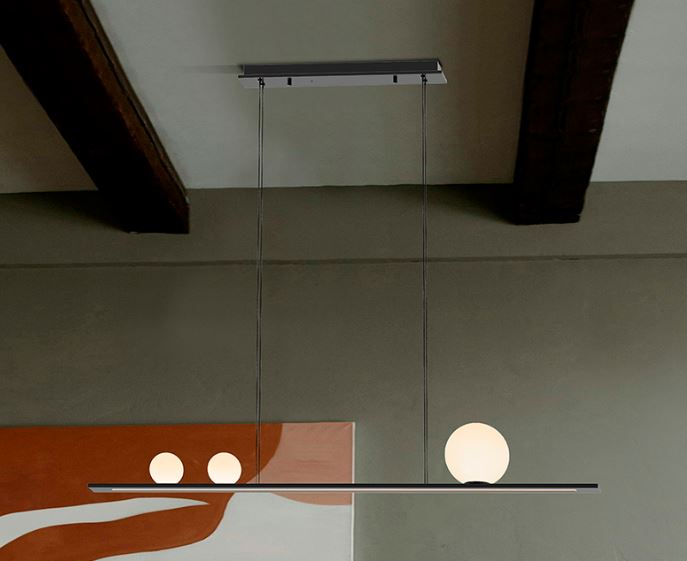 13 MILA- LAMPARA -NEGRO SCHULLER - Imagen 1