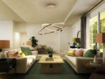 ORBITAS- LAMPARA 2 AROS ORO SCHULLER - Imagen 3