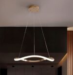 I3-NAOS-LAMPARA ORO ROSA 1 ARO D60 SCHULLER