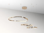 ORBITAS-LAMPARA 3 AROS ORO SCHULLER - Imagen 3