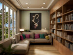 SAXOFON-CUADRO LUZ LED 80X120 SCHULLER - Imagen 2