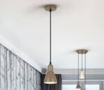 I3-AFRA- LAMPARA 1L -MARRON SCHULLER