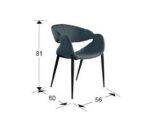 GIRO- SILLON AZUL OSCURO-NEGRO SCHULLER - Imagen 3