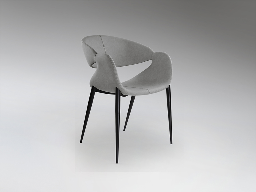 33 GIRO- SILLON GRIS CLARO-NEGRO SCHULLER - Imagen 1